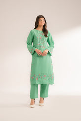 2 Piece Slub Khaddar Embroidered (CS0266)